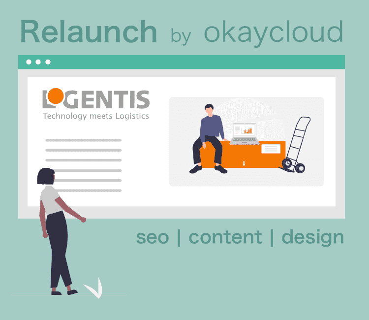 Blog Image okaycloud successfully relaunched new LOGENTIS website